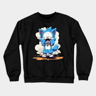 Excited Smurf Crewneck Sweatshirt